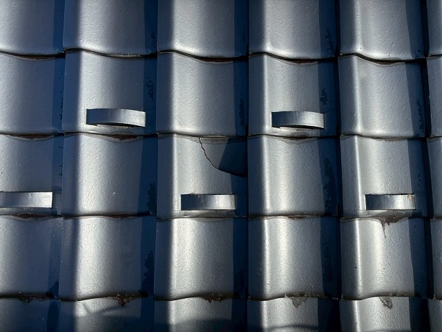 大崎市岩出山　瓦交換工事